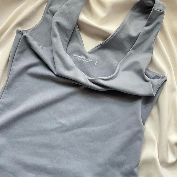 Abercrombie & Fitch Blue/grey Bodysuit - Picture 3 of 6